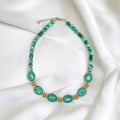 Collier en amazonite naturelle 2119