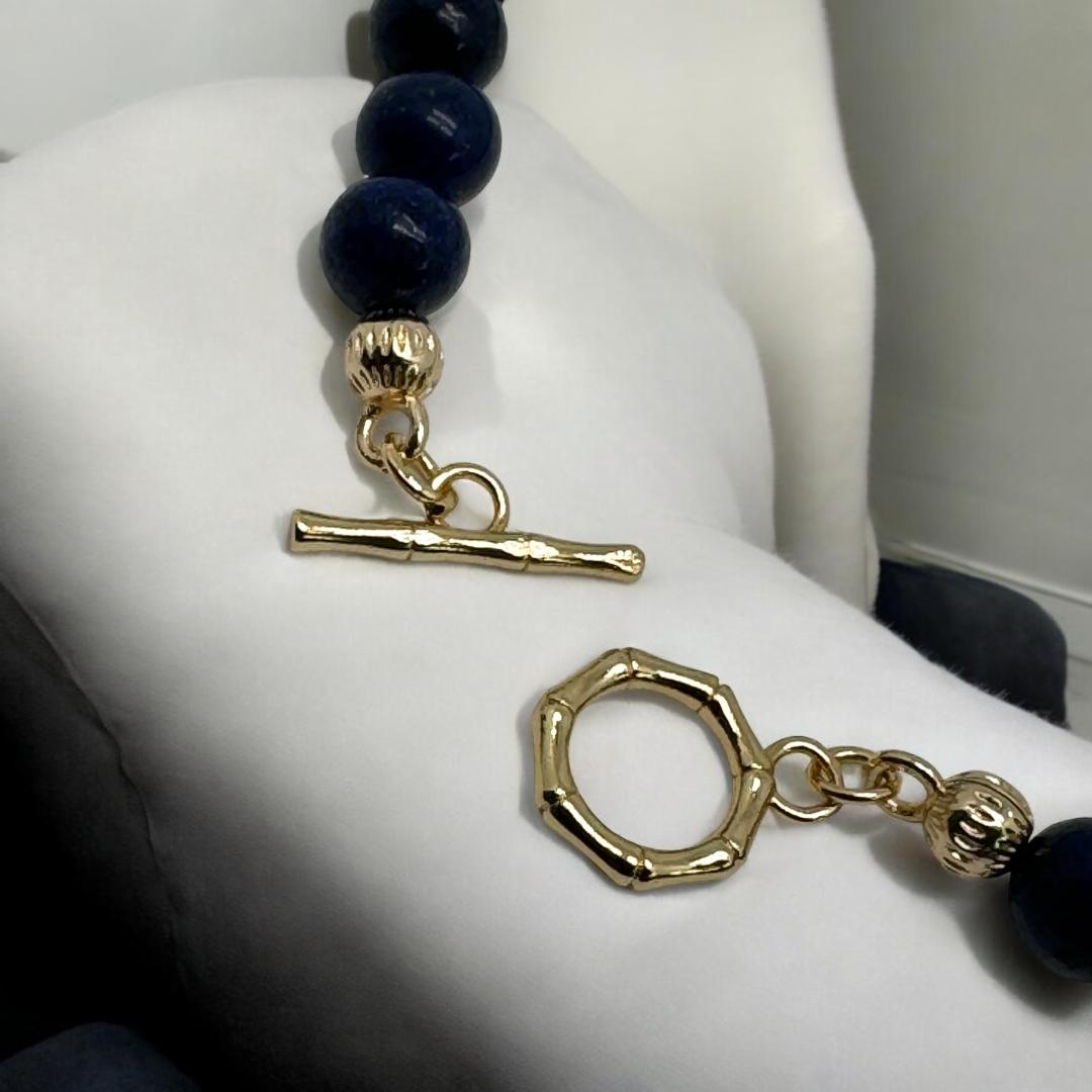 Collier lapis-lazuli 2163