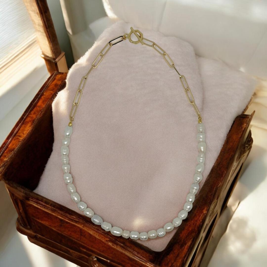 Collier Hop - Perles d'eau douce - JOME Collier Hop - Perles d'eau douce - JOME