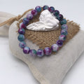 Bracelet en agate multicolore 1047